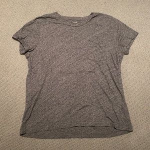 Madewell short sleeved crew neck t shirt